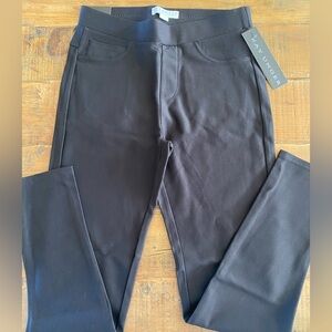 NEW Kay Unger Black Ponte Scuba Pull On Pant, Small
